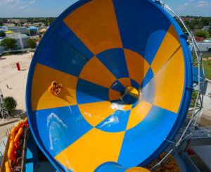 Water slide at Darien Lake in Darien Center.