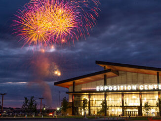 Fireworks at the NYS Fair on Tuesday June 15th, 2021.