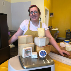Sarah Starace is the owner of The Curd Nerd, a specialty cheese shop in Syracuse.