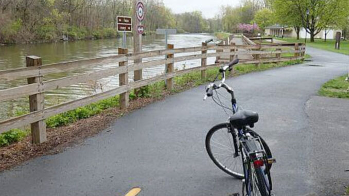 Bike--Erie-Canal-Clyde Bike -Erie Canal
