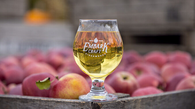 FEAT Embark cider and apples